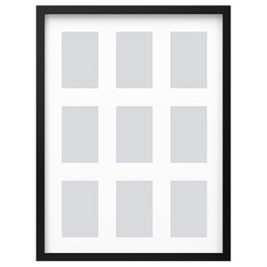 {{photo.Alt || photo.Description || 'RÖDALM, рамка на 9 фотографий, черная'}}