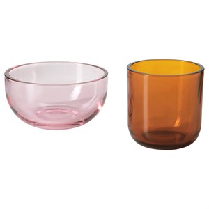 {{photo.Alt || photo.Description || 'TALLTITA, Подсвечники, набор из 2 шт., розовый/коричневый'}}