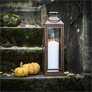 {{photo.Alt || photo.Description || 'HÖSTAGILLE, фонарь для свечи-столба, вход/выход, медный цвет'}}