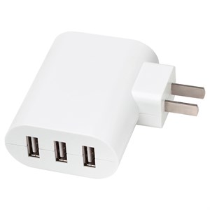 {{photo.Alt || photo.Description || 'SMÅHAGEL, Зарядное устройство USB на 3 порта, белое'}}