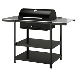 {{photo.Alt || photo.Description || 'GRILLSKÄR, барбекю на углях с 2 боковыми столиками, нержавеющая сталь/для улицы'}}