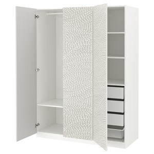{{photo.Alt || photo.Description || 'PAX / MISTUDDEN, Комбинация гардероба, белый/серый с рисунком'}}