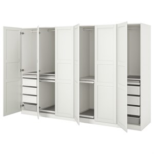 {{photo.Alt || photo.Description || 'PAX / TYSSEDAL, комбинация гардероба, белый/белый'}}