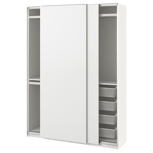 {{photo.Alt || photo.Description || 'PAX / HASVIK, комбинация гардероба, белый/белый'}}
