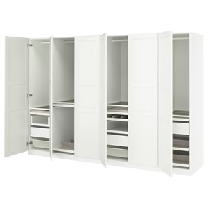 {{photo.Alt || photo.Description || 'PAX / TYSSEDAL, комбинация гардероба, белый/белый'}}