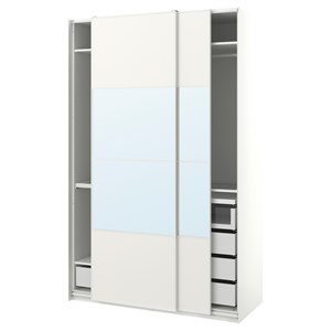 {{photo.Alt || photo.Description || 'PAX / MEHAMN/AULI, шкаф-купе, белый/зеркальное стекло'}}