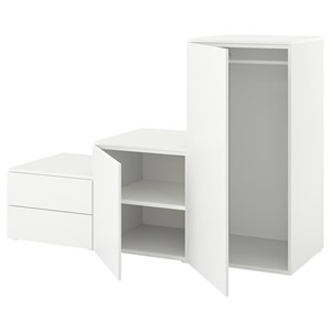{{photo.Alt || photo.Description || 'PLATSA, шкаф 2 дверцы+2 ящика, белый/Фонн белый'}}