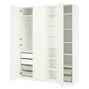 {{photo.Alt || photo.Description || 'PAX / VIKANES, Комбинация гардероба, белый белый/белый'}}