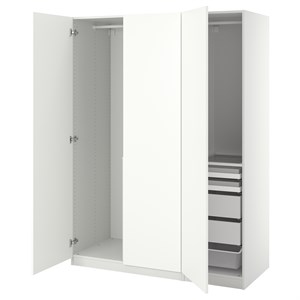 {{photo.Alt || photo.Description || 'PAX / FORSAND, комбинация гардероба, белый/белый'}}