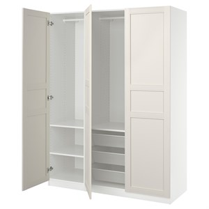 {{photo.Alt || photo.Description || 'PAX / FLISBERGET, комбинация гардероба, белый/белый'}}