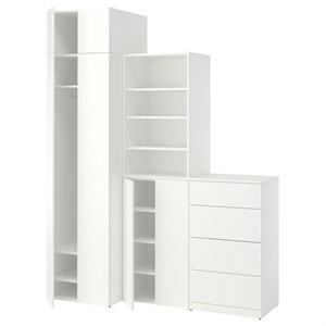 {{photo.Alt || photo.Description || 'LASTARE, Гардеробная комбинация, белый/с надстройкой по высоте'}}