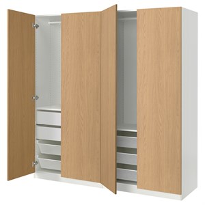{{photo.Alt || photo.Description || 'PAX / STORKLINTA, Комбинация гардероба, эффект белый/дуб'}}