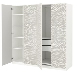 {{photo.Alt || photo.Description || 'PAX / MISTUDDEN, Комбинация гардероба, белый/серый с рисунком'}}