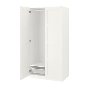 {{photo.Alt || photo.Description || 'PAX / BERGSBO, шкаф-купе, белый/белый'}}