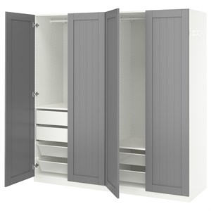 {{photo.Alt || photo.Description || 'PAX / GULLABERG, комбинация гардероба, белый/серый'}}