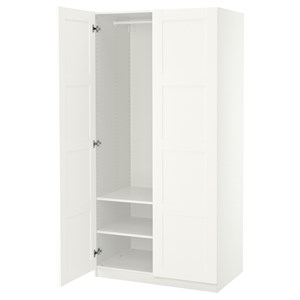 {{photo.Alt || photo.Description || 'PAX / BERGSBO, шкаф-купе, белый/белый'}}