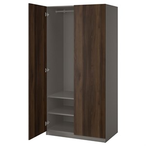 {{photo.Alt || photo.Description || 'PAX / STORKLINTA, Комбинация гардероба, темно-серый/темно-коричневый под мореный дуб'}}