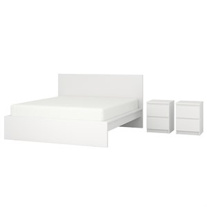 {{photo.Alt || photo.Description || 'MALM, Мебель для спальни, 3 шт., белая'}}