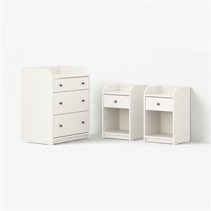 {{photo.Alt || photo.Description || 'HAUGA, Мебель для спальни, 3 шт., белая'}}