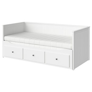{{photo.Alt || photo.Description || 'HEMNES, кушетка с 3 ящиками/2 матрасами, белый/фирма Åfjäll'}}