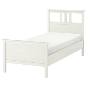 {{photo.Alt || photo.Description || 'HEMNES, Каркас кровати, белая морилка/Лурой'}}
