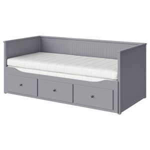 {{photo.Alt || photo.Description || 'HEMNES, кушетка с 3 ящиками/2 матрасами, серый/фирма Åfjäll'}}