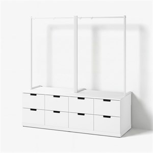 {{photo.Alt || photo.Description || 'NORDLI, комод с 8 ящиками, белый'}}