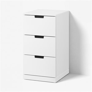 {{photo.Alt || photo.Description || 'NORDLI, комод с 3 ящиками, белый'}}
