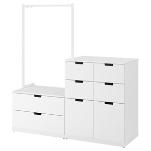 {{photo.Alt || photo.Description || 'NORDLI, комод с 8 ящиками, белый'}}