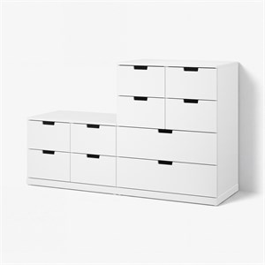 {{photo.Alt || photo.Description || 'NORDLI, комод с 10 ящиками, белый'}}