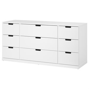 {{photo.Alt || photo.Description || 'NORDLI, комод с 9 ящиками, белый'}}
