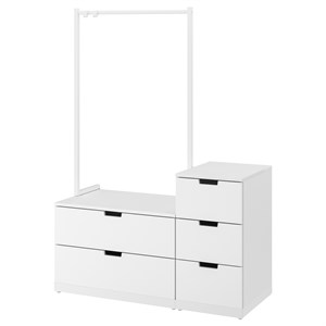 {{photo.Alt || photo.Description || 'NORDLI, комод с 5 ящиками, белый'}}