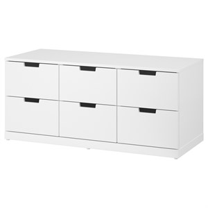 {{photo.Alt || photo.Description || 'NORDLI, комод с 6 ящиками, белый'}}