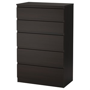 {{photo.Alt || photo.Description || 'KULLEN, комод с 5 ящиками, черно-коричневый'}}