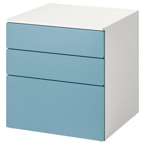 {{photo.Alt || photo.Description || 'SMÅSTAD / PLATSA, комод с 3 ящиками, белый/синий'}}