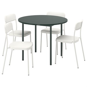 {{photo.Alt || photo.Description || 'IKEA PS 2026 / VIHALS, стол и 4 стула, зеленый/белый'}}