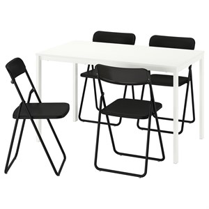 {{photo.Alt || photo.Description || 'VIHALS, стол и 4 стула, белый белый/черный'}}