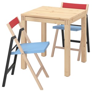 {{photo.Alt || photo.Description || 'IKEA PS 2026, стол и 2 складных стула, сосна/синий/черно-красный'}}
