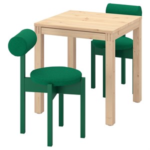 {{photo.Alt || photo.Description || 'IKEA PS 2026, стол и 2 стула, сосна/Кнебек ярко-зеленый'}}