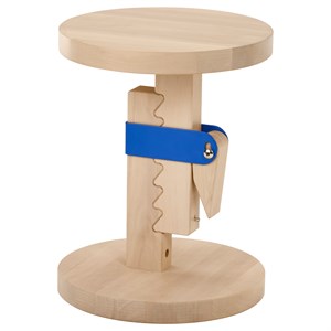 {{photo.Alt || photo.Description || 'IKEA PS 2026, табурет, регулируемый по высоте, береза/прозрачный лак ярко-синий'}}