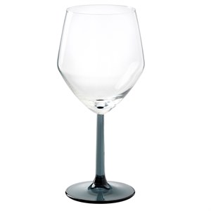 {{photo.Alt || photo.Description || 'RÖDRÄKA, Бокал для вина, сине-серый/прозрачное стекло'}}