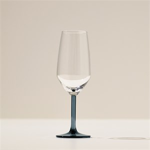 {{photo.Alt || photo.Description || 'RÖDRÄKA, Бокал для шампанского, сине-серый/прозрачное стекло'}}