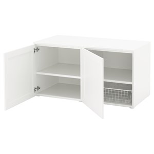 {{photo.Alt || photo.Description || 'PLATSA, скамья для хранения, белый/Саннидал белый'}}