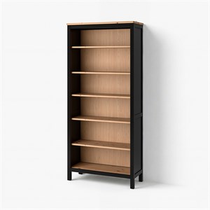 {{photo.Alt || photo.Description || 'HEMNES, книжный шкаф, черно-коричневый/светло-коричневый'}}