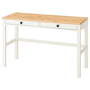 {{photo.Alt || photo.Description || 'HEMNES, письменный стол с 2 ящиками, белая морилка/светло-коричневый'}}