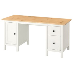 {{photo.Alt || photo.Description || 'HEMNES, письменный стол, белая морилка/светло-коричневый'}}