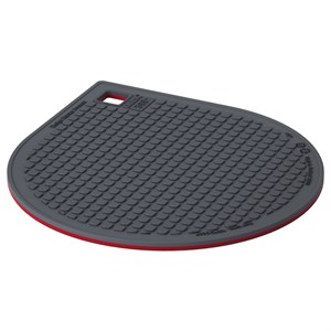 IKEA 365+ GUNSTIG, Подставка для горшка, магнитная, красный/темно-серый 301.752.77