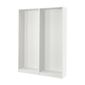 PAX, 2 рамы шкафа, белые 395.624.24