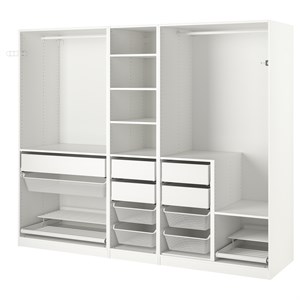 PAX, комбинация гардероба, белый 693.962.49