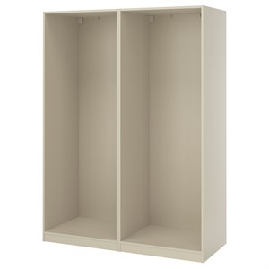 {{photo.Alt || photo.Description || 'PAX, 2 рамы шкафа, серо-бежевые'}}